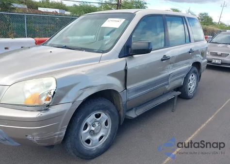 2005 Honda Pilot Lx z USA, uszkodzony, nr VIN 2HKYF18105H566965